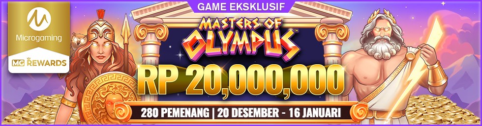 Situs Bocoran Slot Gacor Terpercaya Hari Ini Masters of Olympus